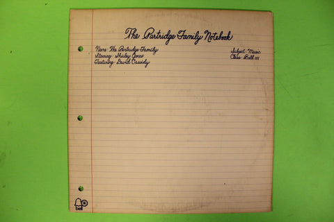 The Partridge Family Notebook