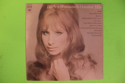 Barbra Streisand's Greatest Hits