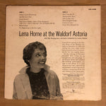 Lena Horne at the Waldorf Astoria